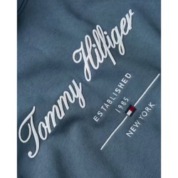 FELPA CAPPUCCIO SCRIPT LOGO TOMMY HILFIGER