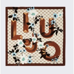 FOULARD FLOWERY LOGO LIU JO...