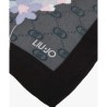 FOULARD FLOWERY LOGO LIU JO SOFT