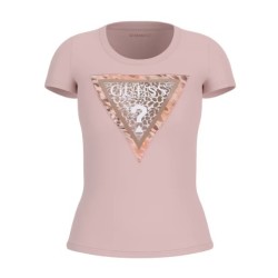 T-SHIRT LOGO TRIANGLE GUESS