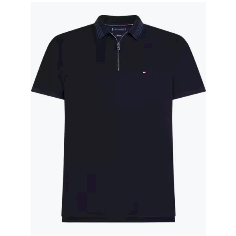 POLO PIQUE ZIP TOMMY HILFIGER