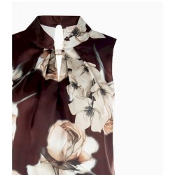 BLUSA SMANICATA FERMAGLIO RINASCIMENTO