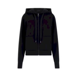 FELPA ZIP+ CAPPUCCIO SCUBA GUESS