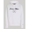 FELPA CAPPUCCIO SCRIPT LOGO TOMMY HILFIGER