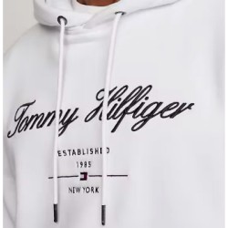 FELPA CAPPUCCIO SCRIPT LOGO TOMMY HILFIGER
