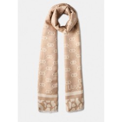 STOLA MONOGRAM ANIMALIER LIU JO SOFT