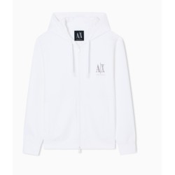 FELPA ZIP CAPPUCCIO ARMANI...